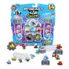 MrBeast Lab Swarms Series 3, Hyper Fusion Series, 14 Pack Collectible Micro Beasts, 14 Collectible Stickers & 4 Fusion Caps to Build Out Your Own MrBeast Lab - Septic Snow Globe view 1