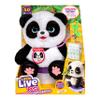 Little Live Pets My Baby Talking Panda ChuChu, Cuddly Panda Toy Plush with 50+ Sounds, Potty Dance, Kick, Feed, Kids Interactive Animal Toys Ages 4+ view 1