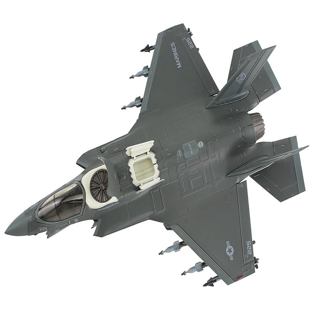 F-35B Lightning II Aircraft Beast Mode Configuration VMFA-225 Vikings, Yuma Marine Corps Air Station (2023) United States Marine Corps Air Power Series 1/72 Diecast Model by Hobby Master HA4620B