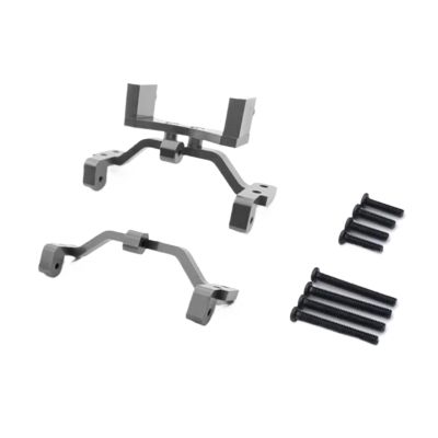 RC Car Accessories for MN for D90 MN99S MN45 Metal Pull Rod Mount for Seat and Servo Mount Bracket RC Car Upgrade Parts(Multi-Colored)