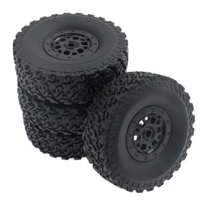 for MN for WPL for MN98 for MN99s D90 C14 C24 C24-1 C34 C54 B14 B24 B16 B36 4pcs 70mm Tire Wheel Tyre RC Car Upgrade Parts RC Car Repair Kit