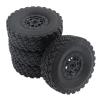 for MN for WPL for MN98 for MN99s D90 C14 C24 C24-1 C34 C54 B14 B24 B16 B36 4pcs 70mm Tire Wheel Tyre RC Car Upgrade Parts RC Car Repair Kit view 1