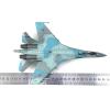 DBEIXIWEI Russian SU-35 Super Flanker with 1:100 Scale, Military Aircraft Collection for Plane Enthusiasts view 2