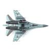 DBEIXIWEI Russian SU-35 Super Flanker with 1:100 Scale, Military Aircraft Collection for Plane Enthusiasts view 4