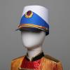 Alvivi Drum Major Soldier Nutcrackers Teen Adult Halloween Cosplay Party Marching Band Hat - Blue Medium view 2