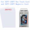 200PCS Resealable Team Bags for One Touch Card Holders 35PT-130PT, Fit Sleeves for Magnetic Card Holders, for One Touch Sleeves(35pt-130pt) (200) view 3