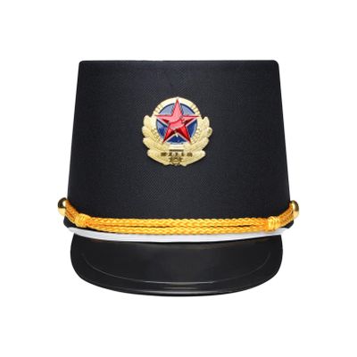 Alvivi Drum Major Soldier Nutcrackers Teen Adult Halloween Cosplay Party Marching Band Hat - Medium
