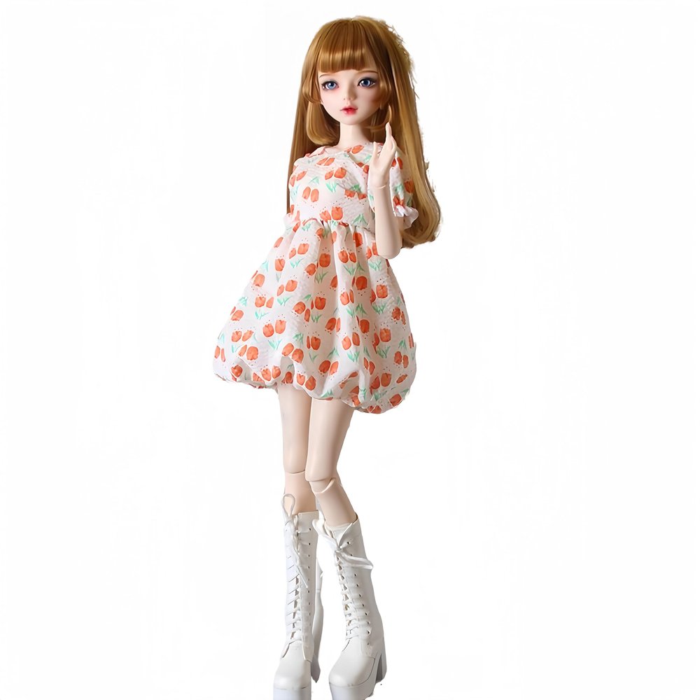 Bjd Doll Clothes Handmade Fashionable Clothing Suitable for 1/3 1/4 1/6 11.8 18 24 inch BJD SD Doll Gifts for Doll Lovers (K, 1/4)