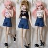 Bjd Doll Clothes Handmade Fashionable Clothing Suitable for 1/3 1/4 1/6 11.8 18 24 inch BJD SD Doll Gifts for Doll Lovers (K, 1/4) view 3