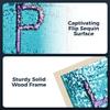 Sequin Sensory Wall, 40"x12" Reversible Sequin Fabric Sensory Wall for Kids, Activity Board for Daycare Playroom and Classroom Must Haves, Flip-Sequin Tactile Wall Busy Board view 4