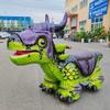 Large Animatronic Dinosaur Ride for Theme Park Realistic Dinosaur Ride on for Shopping Mall view 3