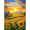Puzzles for Adults 1000 Pieces, Fall Sunflower Puzzle, Challenging Impossible Puzzles Perfectly Interlocking, No Dust Home Decoration & Gifts for Friends Parents Father's Day view 1
