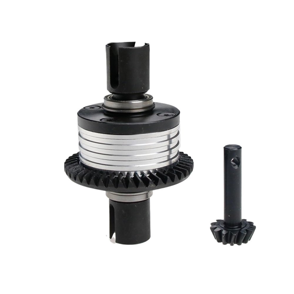 Alloy CNC Helical Front or Rear Differential Diff Gear Assembly Set for 1/5 for Losi 5ive T for ROF-UN for ROV-an LT for King-motorX2 RC CAR Parts(Front)