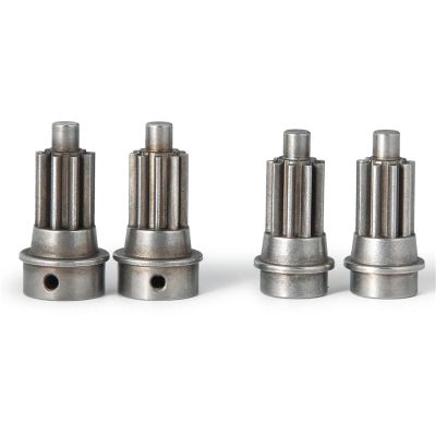 4Pcs Metal Front & Rear Portal Drive Shaft Input Gear Set 8259 8257 for Tra-xxas TRX-4 TRX4 1/10 RC Crawler Car