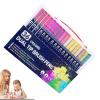 100 Quests Color by Number, Color by Number Adult Coloring Book, Drawing Development Books, Painting Activity Book, Square + Triangle + Hexagon + Circles Quick-Drying Watercolor Pencil Set view 1