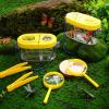 6 Pack Bug Catcher Kit for Kids Bulk Insect Habitat Viewer with Magnifying Glass Vents Portable Bug Collection Cage with Lanyard Nature Outdoor Explorer Set for Boys Girls Birthday Gift(Yellow) view 4
