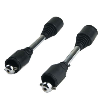 9mm Dog Bone Drive Shaft Axle for HPI for Rovan for ROF-un for Ba-ja 5B 5T Buggy Truck 1/5(Black Boots)