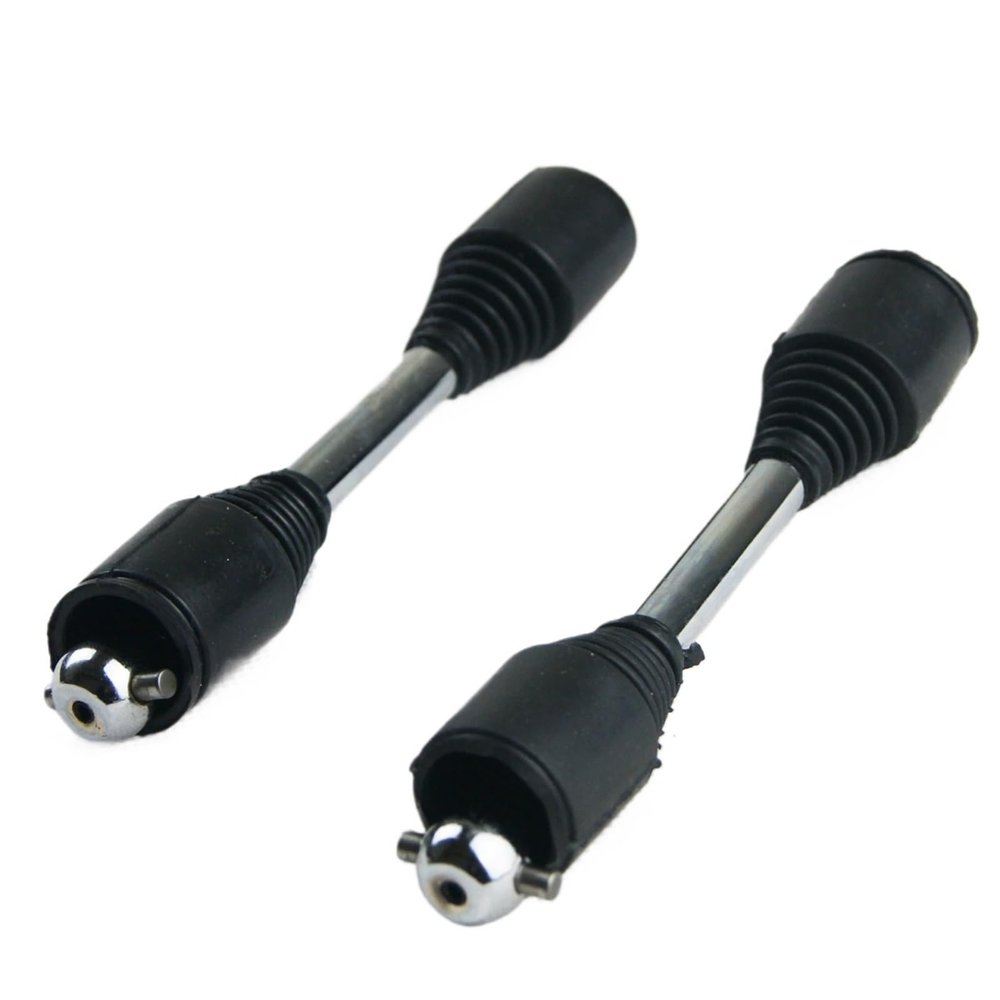 9mm Dog Bone Drive Shaft Axle for HPI for Rovan for ROF-un for Ba-ja 5B 5T Buggy Truck 1/5(Black Boots)