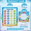 Giant Floor Games - Summer Ocean Pose Balance Game, Under The Sea Party, Indoor Outdoor Interactive Game for Adults - Promotes Physical Activity, Family Board Mat for Lawn Yard Camping view 2