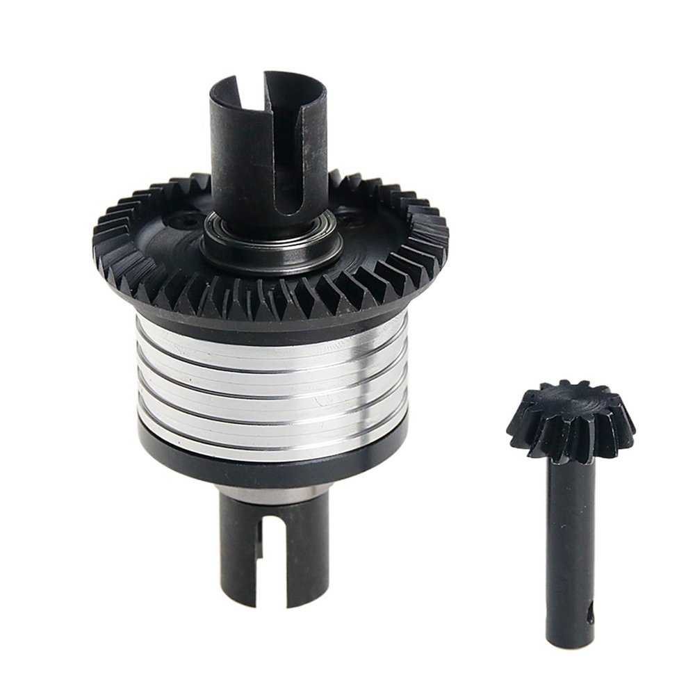 Alloy CNC Helical Front or Rear Differential Diff Gear Assembly Set for 1/5 for Losi 5ive T for ROF-UN for ROV-an LT for King-motorX2 RC CAR Parts(Rear)