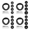 1.5 Modulus 35T Spur Gear M1.5 Gear Suit 6447X 6448X for Tra-xxas 1/5 for X-Maxx 6S 8S 1/6 XRT RC Car Upgrade Parts(Black 35T1920212) view 4