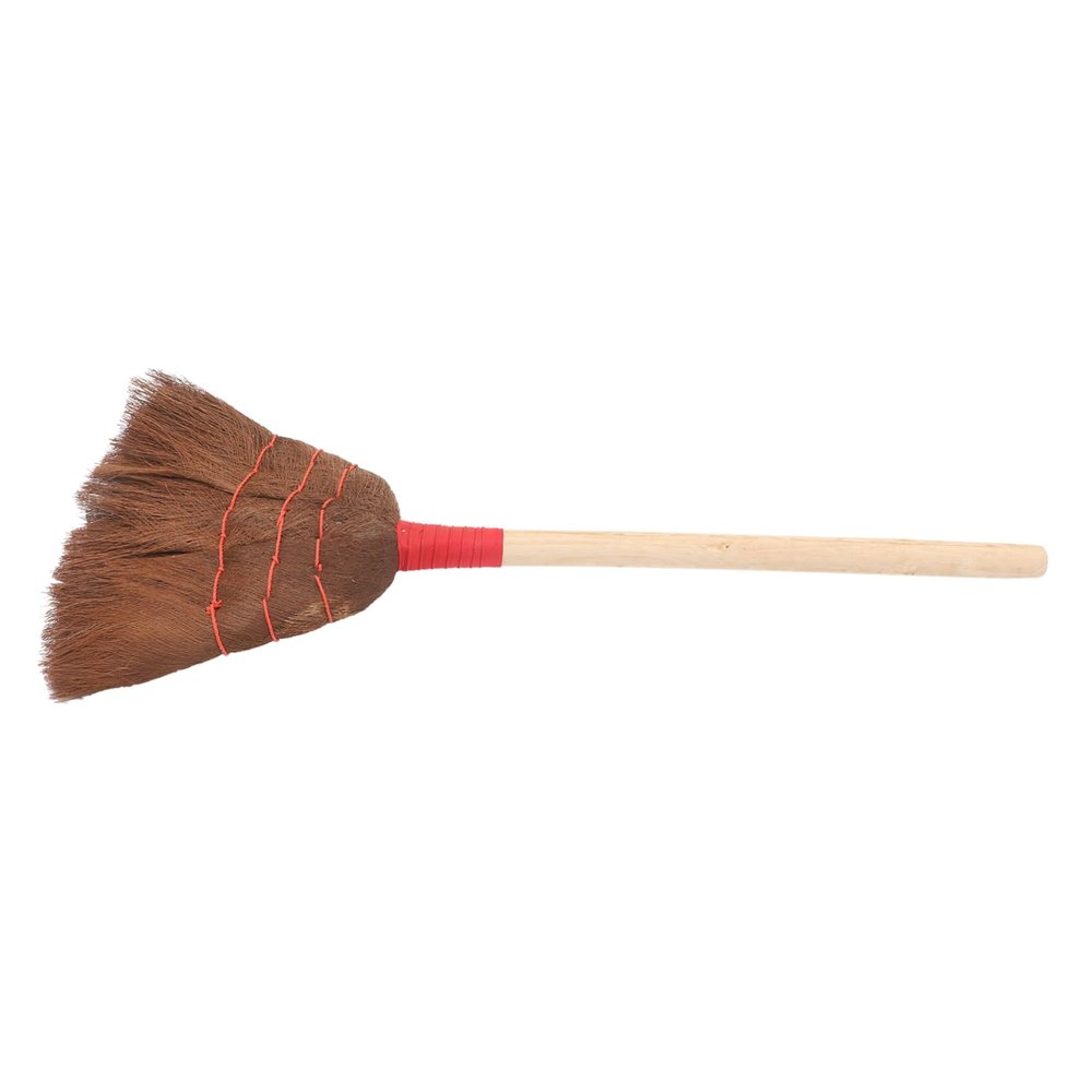 Anneome Ergonomic Boys and Girls Broom Dustpan Soft Broom for Hardwood Floors Chinese Home Cleaning Supplies Random Style