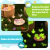 GGSTDDUP 84pcs Luminous Mini Resin Ducks, Fish, Salamander, Frog, Lizard, Rabbit, Pig, Dolphin, Flamingo, Cow, Mushroom, Turtle Glow in The Dark for Micro Landscape Dollhouse Garden (12 Styles) view 4
