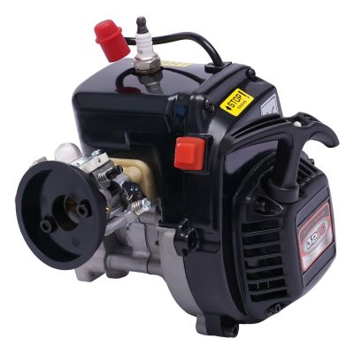 2 Stroke 32cc 4 Bolts Motor Engine, Gasoline Engine Air Cooled Recoil Start for 1/5 Redcat Hpi ROVAN KM Baja 5B 5SC Car Parts, 2.38/13000 KW/RPM
