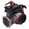 2 Stroke 32cc 4 Bolts Motor Engine, Gasoline Engine Air Cooled Recoil Start for 1/5 Redcat Hpi ROVAN KM Baja 5B 5SC Car Parts, 2.38/13000 KW/RPM view 2