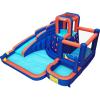 Hapcap Inflatable Water Slides for Kids Backyard,Water Slide Bounce House with Ball Pit,Climbing Wall, Splash Pool Water Gun,Air Blower for Outdoor/Indoor view 3