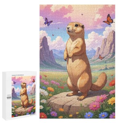 1000 Piece Adult and Youth Colorful Animals Puzzles Otter Fun and Challenging Animals Themed Puzzles Great Gift for Family and Friends Dimensions