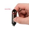 4Pcs 52mm-120mm Oil Filled Shocks for 1/10 RC Monster Trucks Buggy Truggy On Road Touring Drift Cars LC Racing Absima Upgrade (4pcs 85mm red) view 3