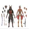 NECA Iron Maiden Future Past World Tour Ultimate Senjutsu Eddie and Somewhere in Time 7" Scale Action Figure view 3