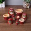 RUTAVM Russian Dolls 5 Pieces Matryoshka Doll Wooden Matryoshka Set Russian Nesting Dolls Gift Home Decoration Nesting Dolls view 2