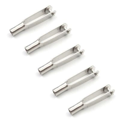 5PCS M2 M3 Metal Pushrod Iron Clamp Head for 2mm/3mm Pushrods, Servo Pushrod Clip, Steering Clamp(M2*L22mm)
