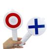 SHOWERORO 2pcs Game Board Paddles Interactive Paddles for Teachers Erase Answer Double Sided Handheld for Sports Events and Parties view 2
