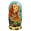 RUTAVM Russian Dolls 7pcs Russian Dolls Traditional Matryoshka Wooden Toys Hand Painted Fairy Tale for Christmas Birthday Decor Nesting Dolls view 1