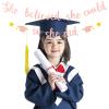 2025 Graduation Banner, Glittery She Believed She Could So She Did Banner Photo Props Banner for Party Home Classroom Decorations (Pink) view 4