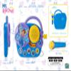 eKids Ms Rachel Karaoke Microphone with Boombox for Fans of Toddler Toys, Kids Karaoke Machine with Built in Music, Great Gifts for Kids view 2