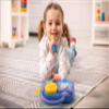 eKids Ms Rachel Karaoke Microphone with Boombox for Fans of Toddler Toys, Kids Karaoke Machine with Built in Music, Great Gifts for Kids view 4