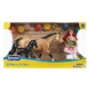 Breyer Horses Freedom Series |Birthday at The Barn | Horse Figurine | 9" L x 7" H | Model #B-FS-10255 view 2