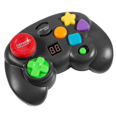Fun Express Controller-Shaped Plastic Electronic Memory Game - 5" (Pack of 6) - Perfect for Redemption Centers, Prizes, and Impulse Buys