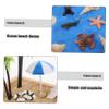 Alipis Micro Landscape Sandbox Decor Japanese Style Mini Beach Zen Garden for Desktop Sandbox Beach Zen Garden Adornment for Home view 3
