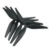 AYDCMC 2pair 10X5X3 9X5X3 10X5.5X3 1050 9050 1055 10inch 9inch 3 Blades Black Carbon Reinforced Nylon Propeller Compatible with Rc Drone Replacement Blades(10x5x3) view 2