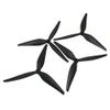 AYDCMC 2pair 10X5X3 9X5X3 10X5.5X3 1050 9050 1055 10inch 9inch 3 Blades Black Carbon Reinforced Nylon Propeller Compatible with Rc Drone Replacement Blades(10x5x3) view 4