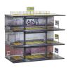 1/64 Display case 4 Layers with 20 Parking Garage for Toy Cars lot Mold, Scale diecast Display case with led Lights Collection Gifts view 1