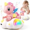 Duchong Baby Toy 6-12 Months, Toys for 1 Year Old Girl, Crawling Musical Unicorn Toys for Walking Toddler, 1st Birthday Christmas Girls Gift view 1