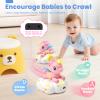 Duchong Baby Toy 6-12 Months, Toys for 1 Year Old Girl, Crawling Musical Unicorn Toys for Walking Toddler, 1st Birthday Christmas Girls Gift view 2