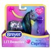 Breyer Horses Mane Beauty Li'l Beauties | Caprina - Unicorn | Brushable Mane and Tail | 4.25" L x 3.25" H | Model #B-MB-10376 view 3
