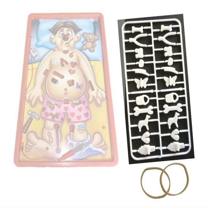 2 Complete Sets - Operation Game Replacement Pieces & Parts - for Classic Operation Games!